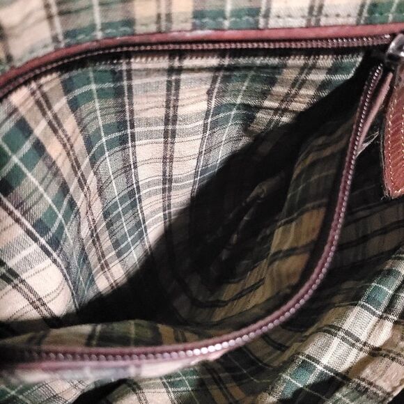 Wild West leather luxury domed backpack Cognac Brown - Picture 10 of 12